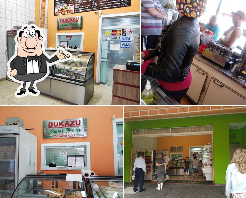 O interior do Dukazu Massas