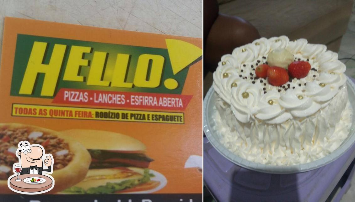 Comida em HELLO PIZZAS