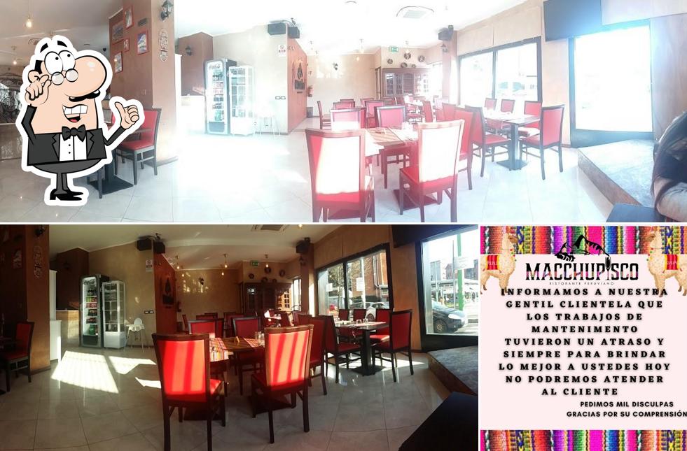 Gli interni di Macchupisco