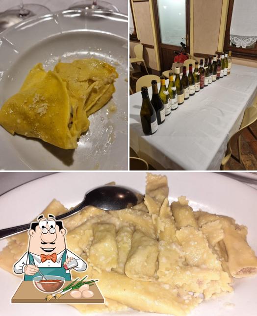 Ravioli al Osteria A Porto d'Oglio Villachiara