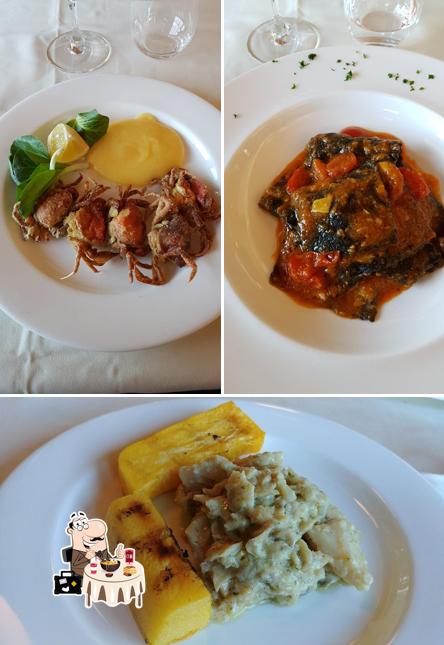 Cibo al Trattoria Da Cirillo - Specialità polenta e baccalà