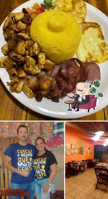 O interior do Vivenda Nordestina Tapioca e Cuscuzeria
