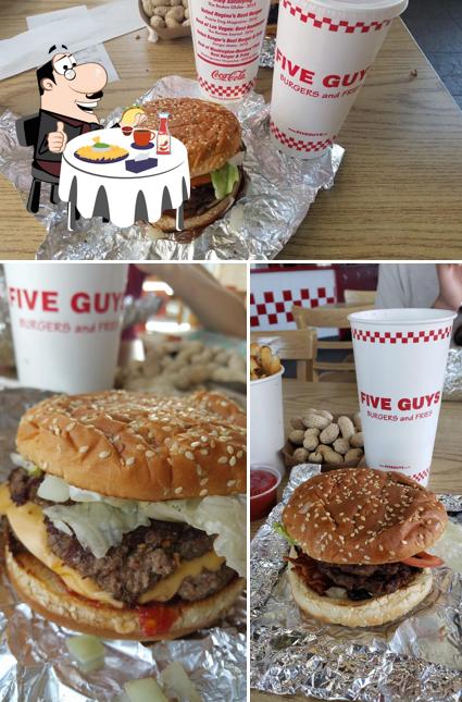 Prenez un hamburger à Five Guys