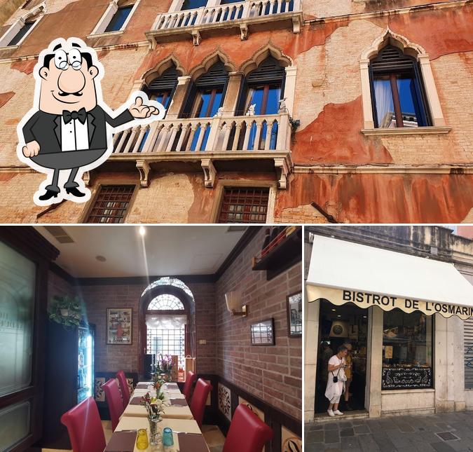 Gli interni di Ristorante Dell'Osmarin