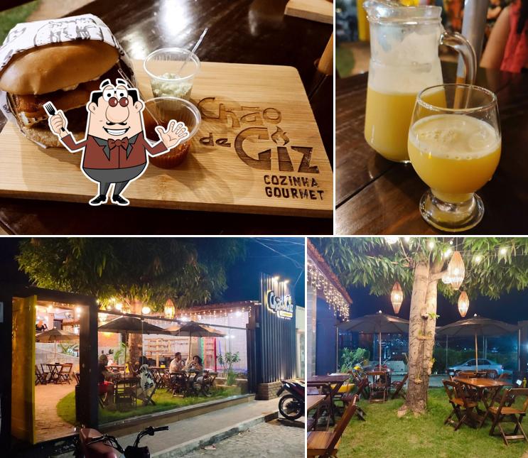 O Chão de Giz Cozinha Gourmet se destaca pelo comida e exterior