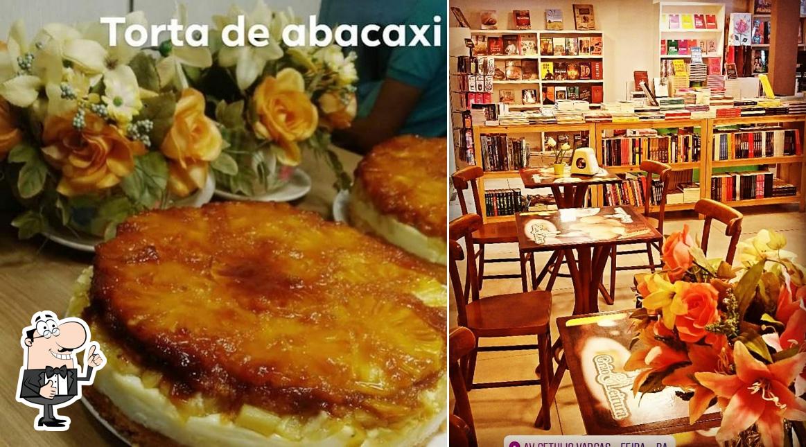 Here's a picture of Grão&Leitura Cafeteria e Doceria