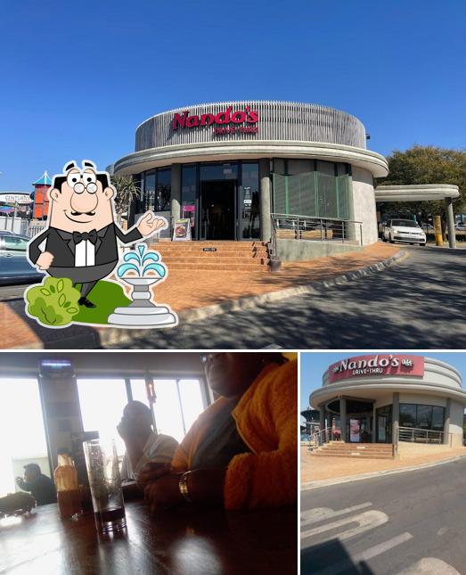 La photo de la extérieur et comptoir de bar concernant Nando's Centurion Lifestyle Drive Thru