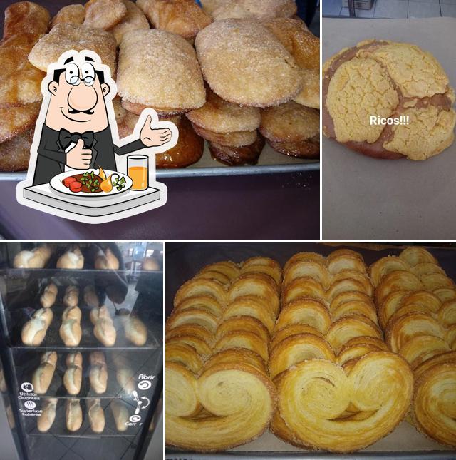 Platos en Panaderia Los Fresnos