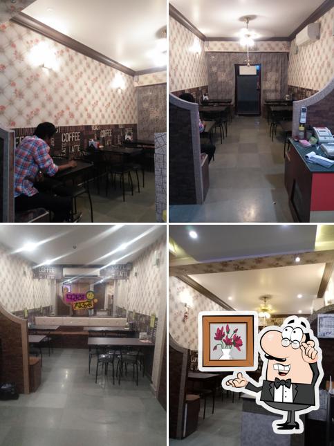 The interior of Paratha House