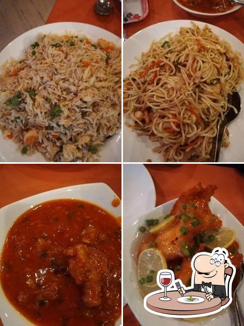 Food at Big Boss Restaurant