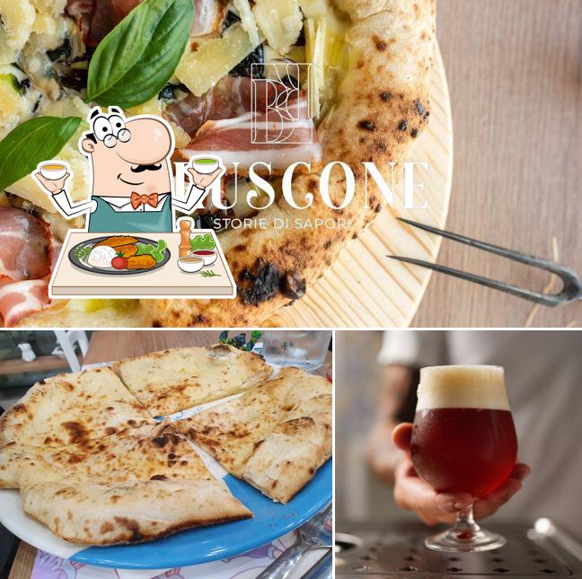 Platti al Pizzeria Bruscone
