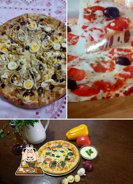 Escolha diversos estilos de pizza