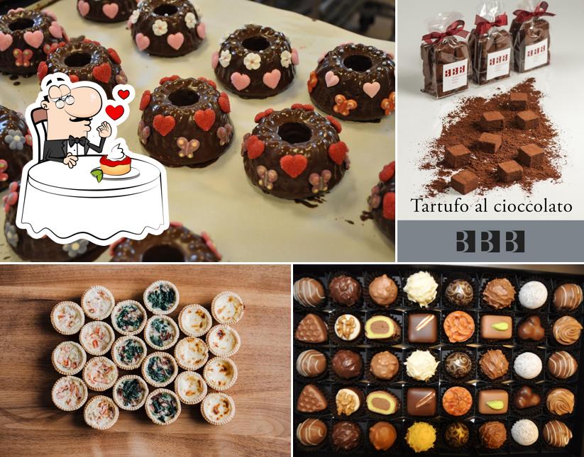 BBB Bäckerei-Konditorei Bosshart offre un'ampia varietà di dessert