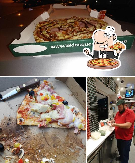 A Le Kiosque à Pizzas, vous pouvez commander des pizzas