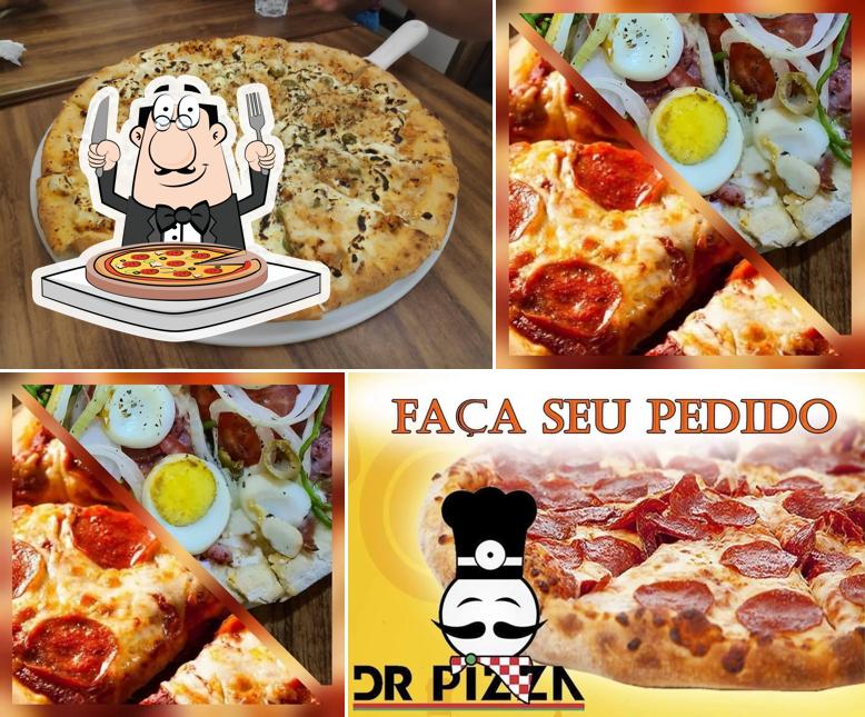 Experimente pizza no Dr Pizza Rio Bonito