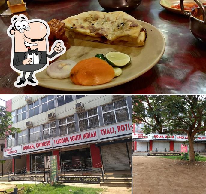 This is the picture depicting exterior and food at Trinka