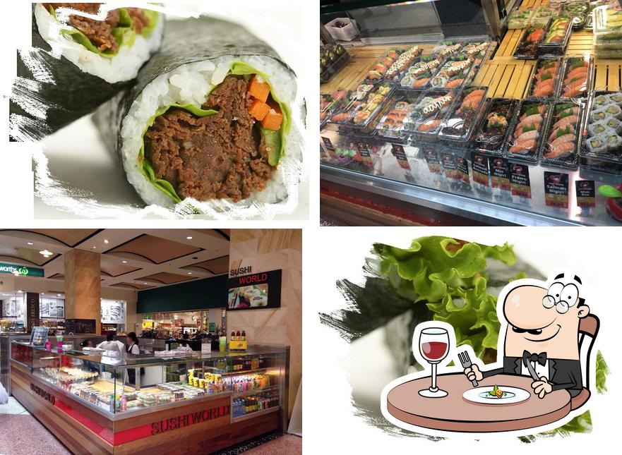 Sushi World in Hornsby Restaurant menu and reviews