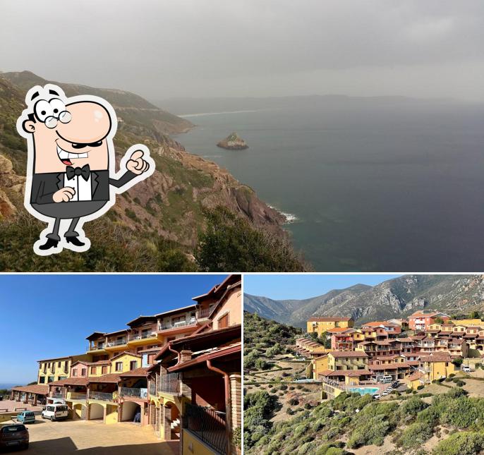 Goditi la vista dagli esterni di Locanda L'Agusteri