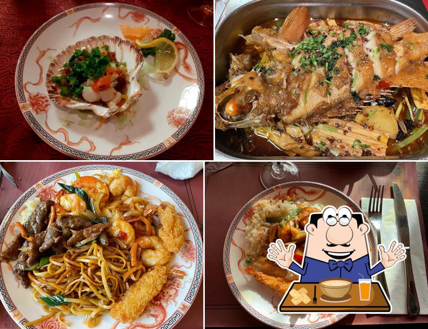 Cibo al Buffet d’asie