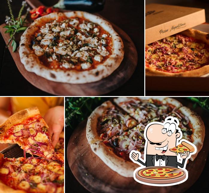 At Pizzaria Grano - Ponta Grossa, you can enjoy pizza