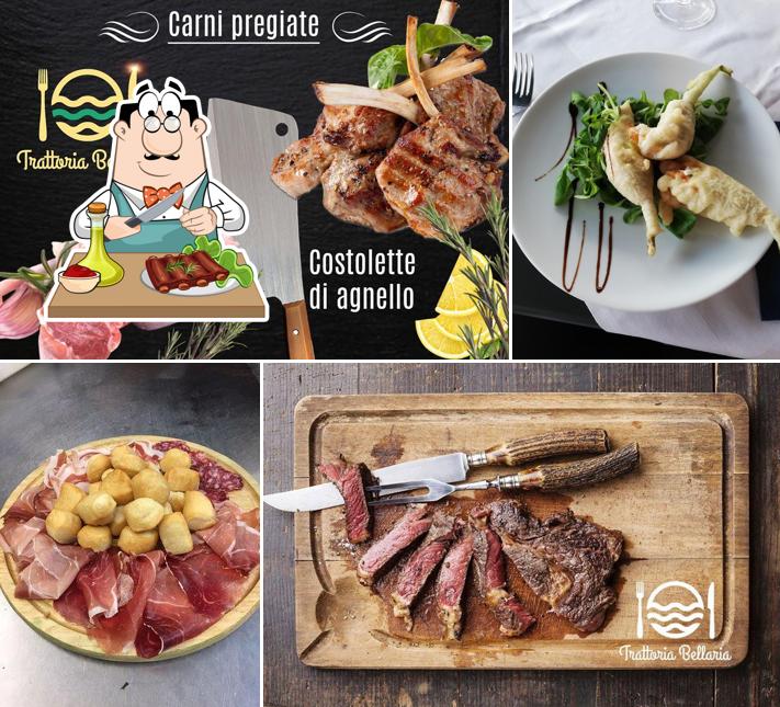 Prova i piatti di carne a Nuova Trattoria Bellaria