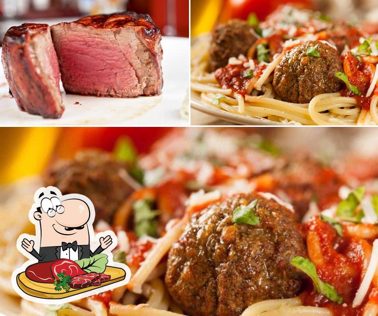 Elige un plato con carne en Ravenna Italian Grille & Bar