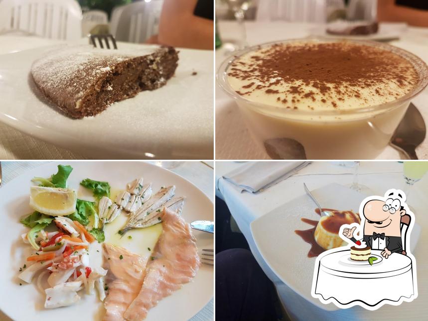 RISTORANTE LA TERRAZZA sert une sélection de plats sucrés