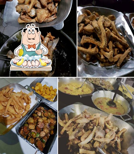 Experimente frutos do mar no Chácara Bico Doce