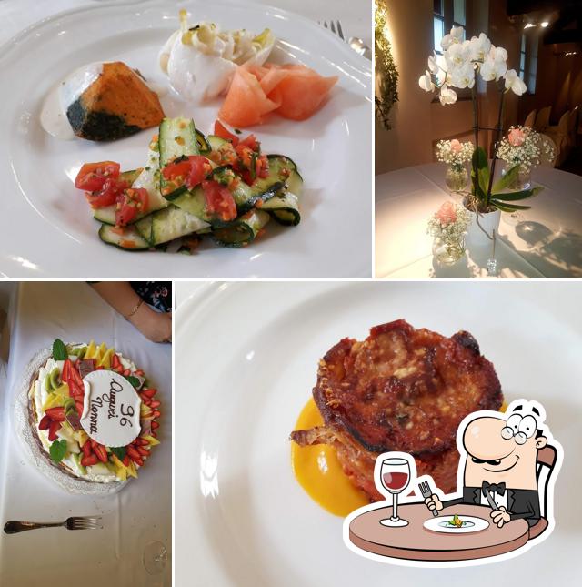 Cibo al Ristorante Villa Massari
