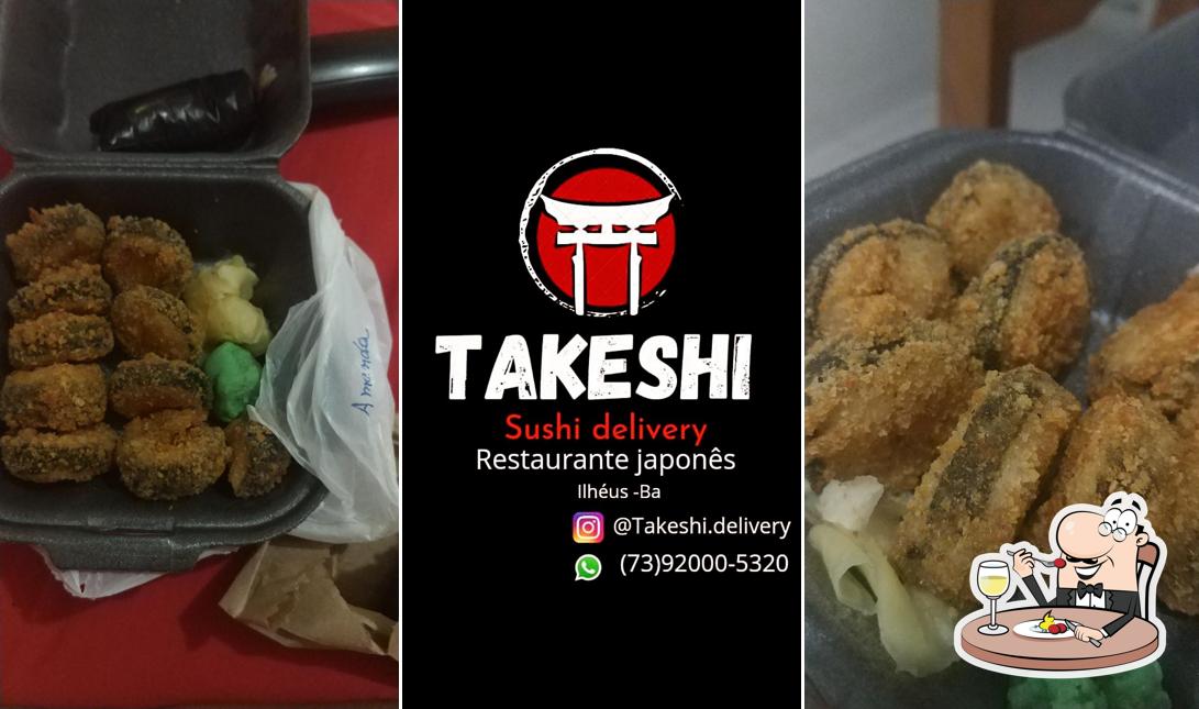 Comida em Takeshi Sushi delivery