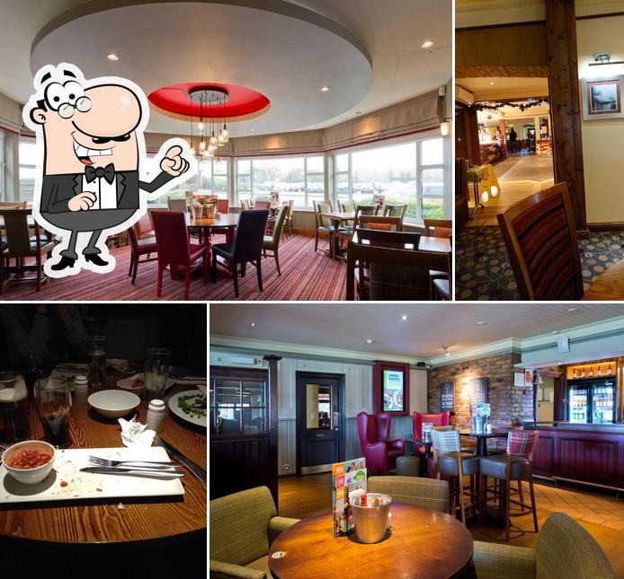 The interior of The Hunsworth Brewers Fayre