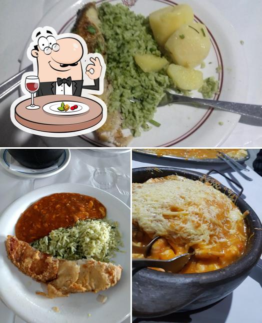 Comida em Restaurante Vovô Genaro