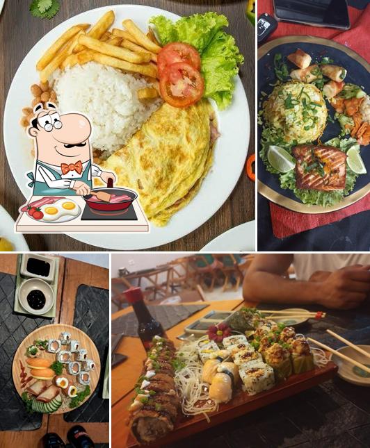 Omeletes em Sushi do Miranda Restaurante e Pizzaria