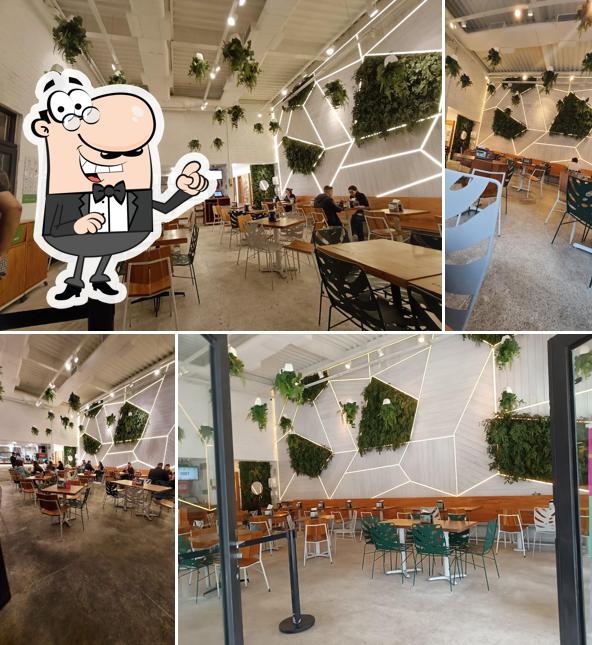 O interior do Cabana Burger (Santo André)