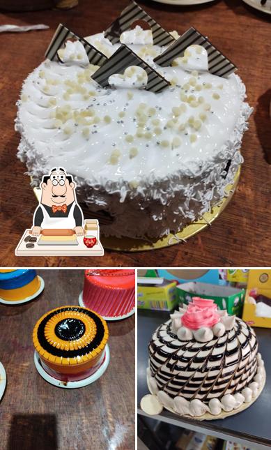 Guru Nanak Bakery serves a selection of desserts
