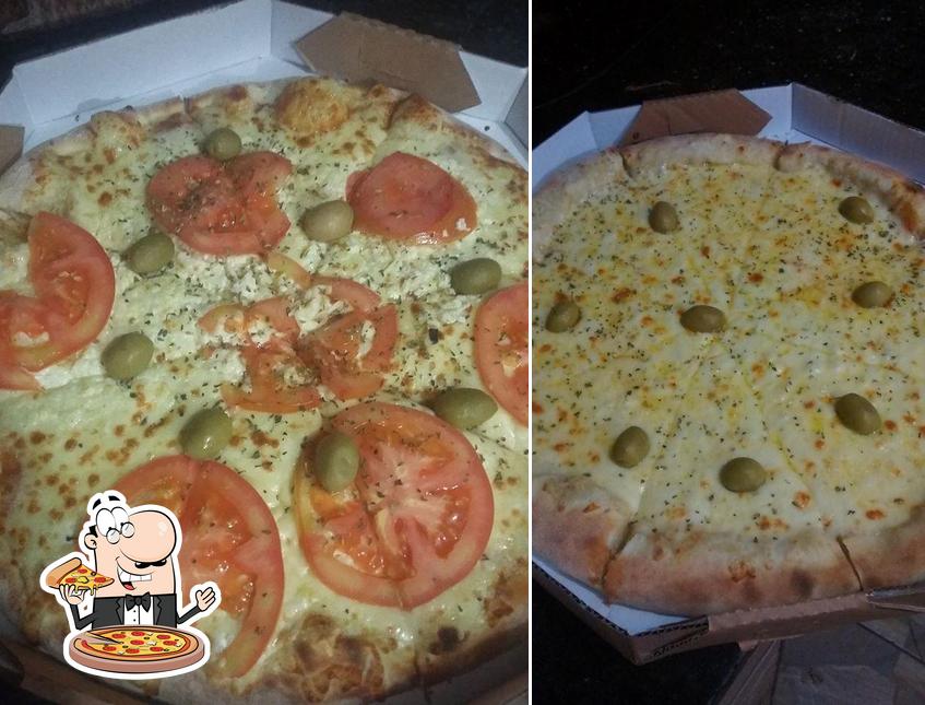 Peça diferentes estilos de pizza