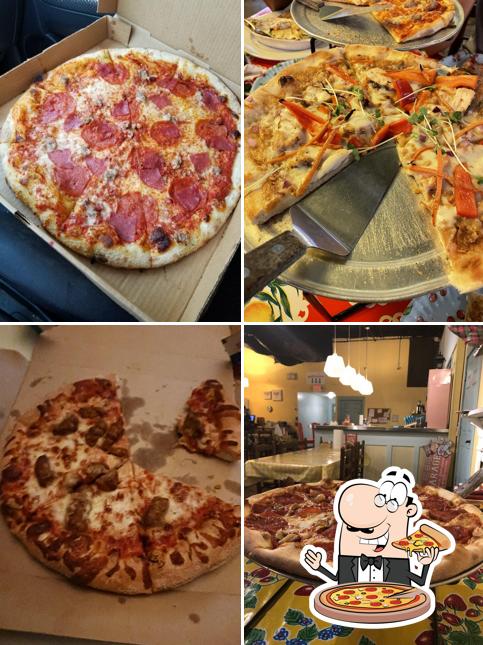 At Boomerang Pizza Kitchen, you can get pizza