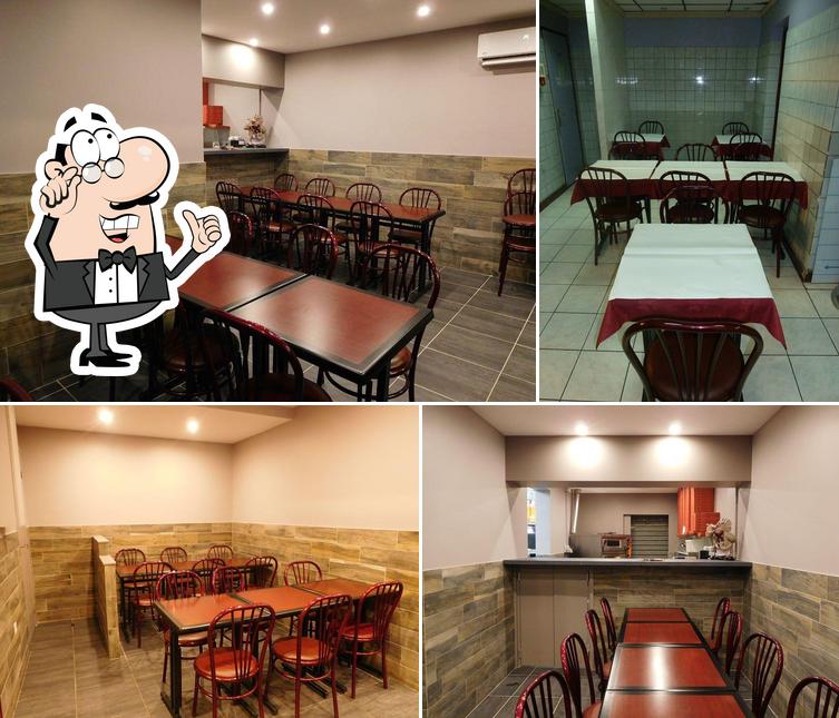 El interior de Pontault Pizza