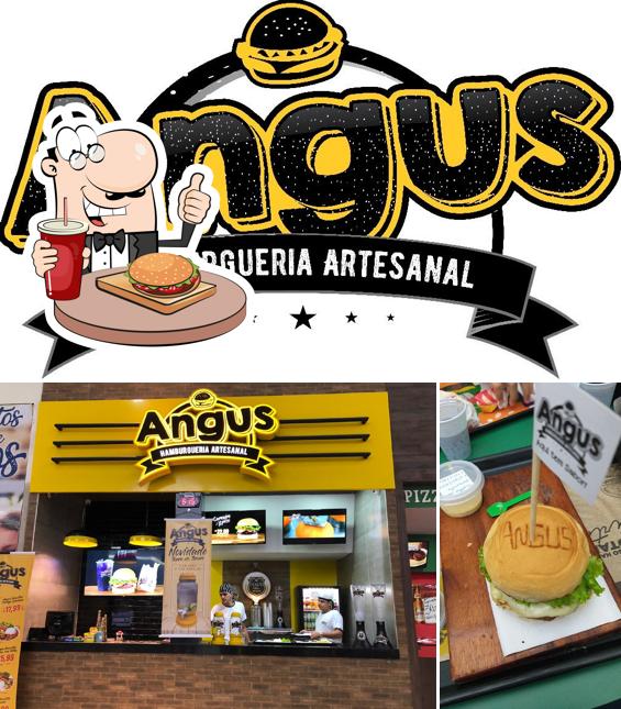 Experimente um hambúrguer no Angus Hamburgueria Artesanal IG Shopping