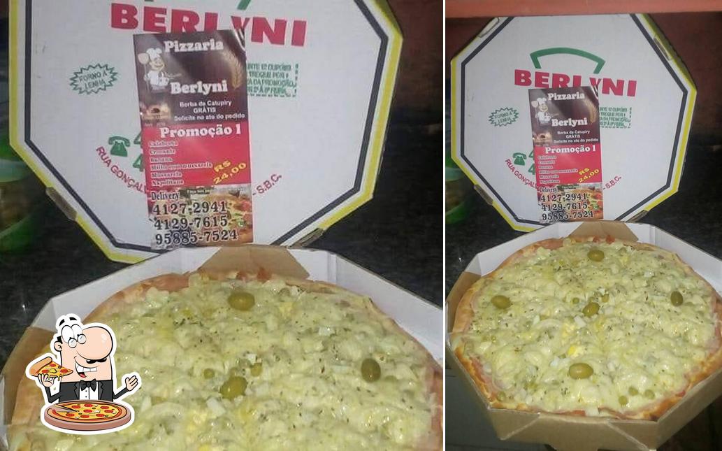 Peça pizza no Pizzaria Berlyni