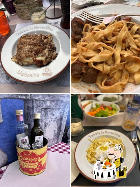 Cibo al Trattoria da Nonna Pina