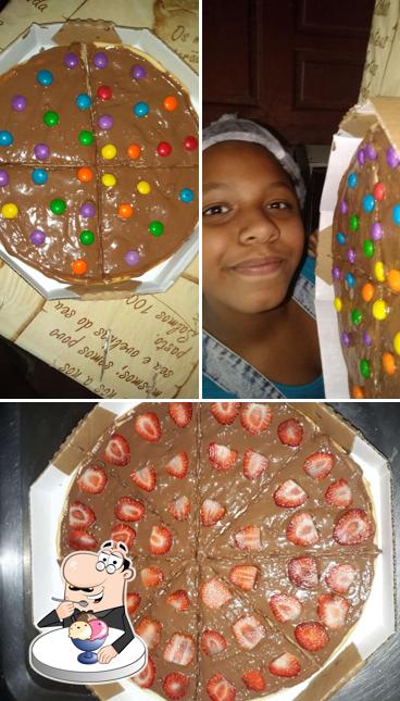 Pizza Família Cristã serve uma variedade de pratos doces