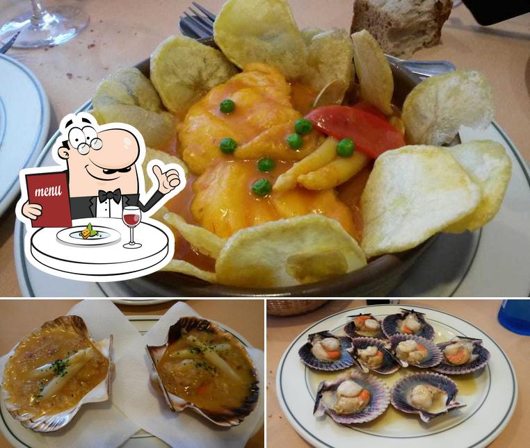 Food at Restaurante Brisa