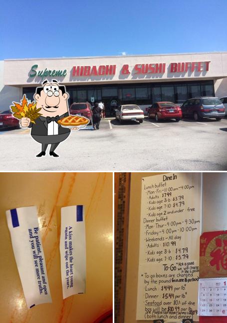 Здесь можно посмотреть фотографию ресторана "Supreme Hibachi & Sushi Buffet"