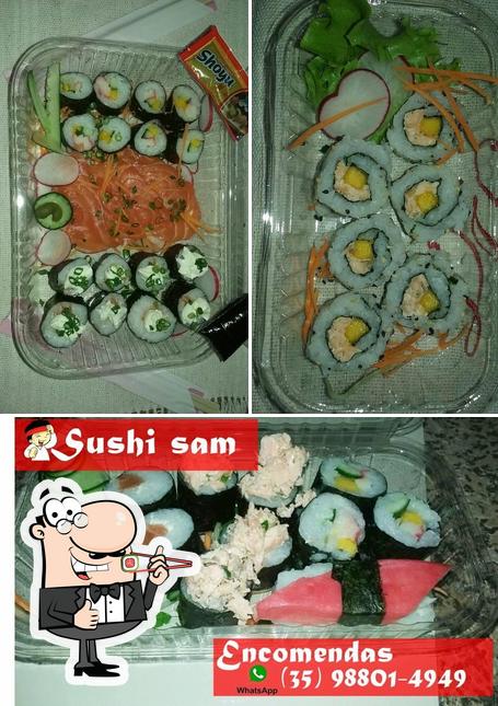 Experimente diversas opções de sushi