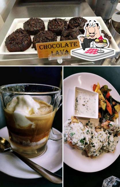 Cafe Monza provides a variety of desserts