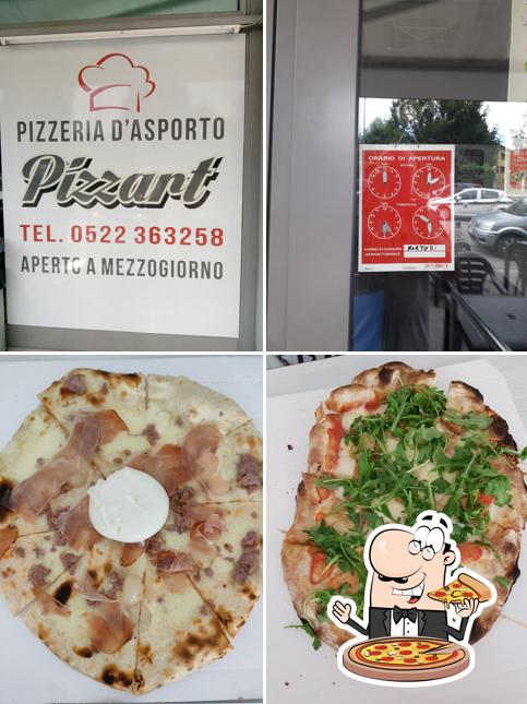 Prova una pizza a Pizzart - Pizzeria da Asporto