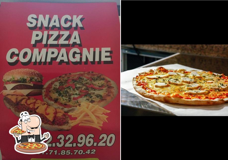 Choisissez des pizzas à Pizza Compagnie