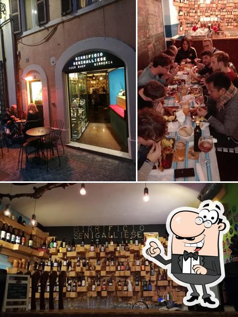Gli interni di Birrificio Senigalliese