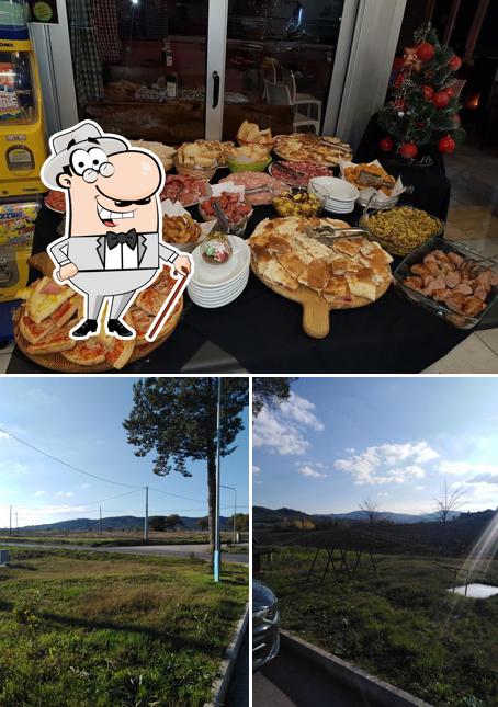 La foto di esterno e cibo da Brio Caffè